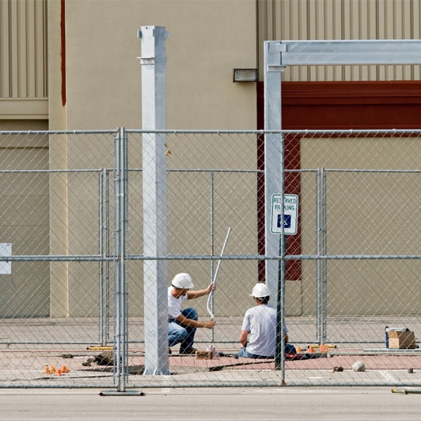 how much time can i lease the temporary fence for my construction site or event in Homeland